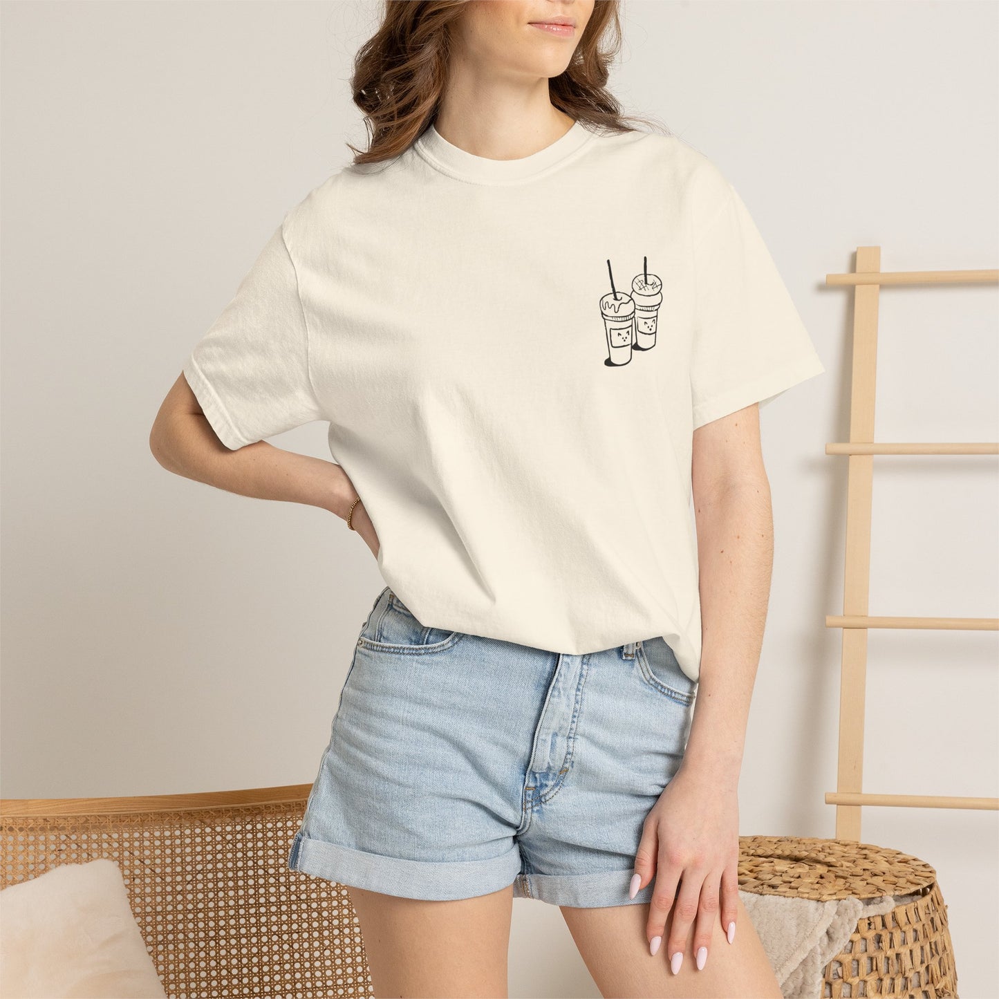 T‑Shirt — "Coffee Because Adulting Is Hard" Graphic Tee