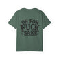 Graphic T-Shirt — "I'm Trying" Raccoon Front & "Oh For F***'s Sake" Back