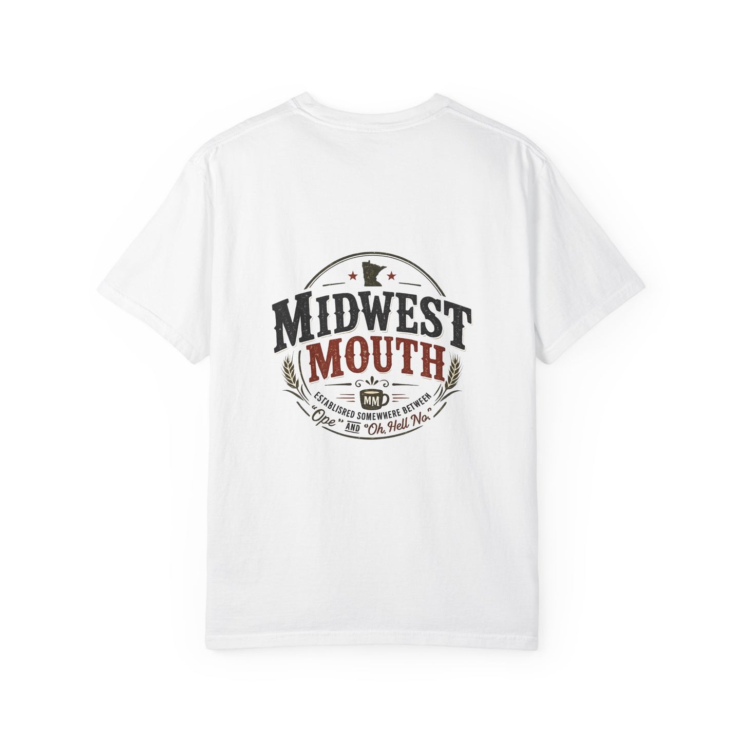 Midwest Mouth Graphic T-Shirt — Vintage State Pride Tee
