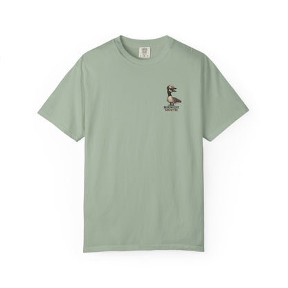 Vintage Farm Truck T-Shirt — Rustic Pickup & Grain Silo Design