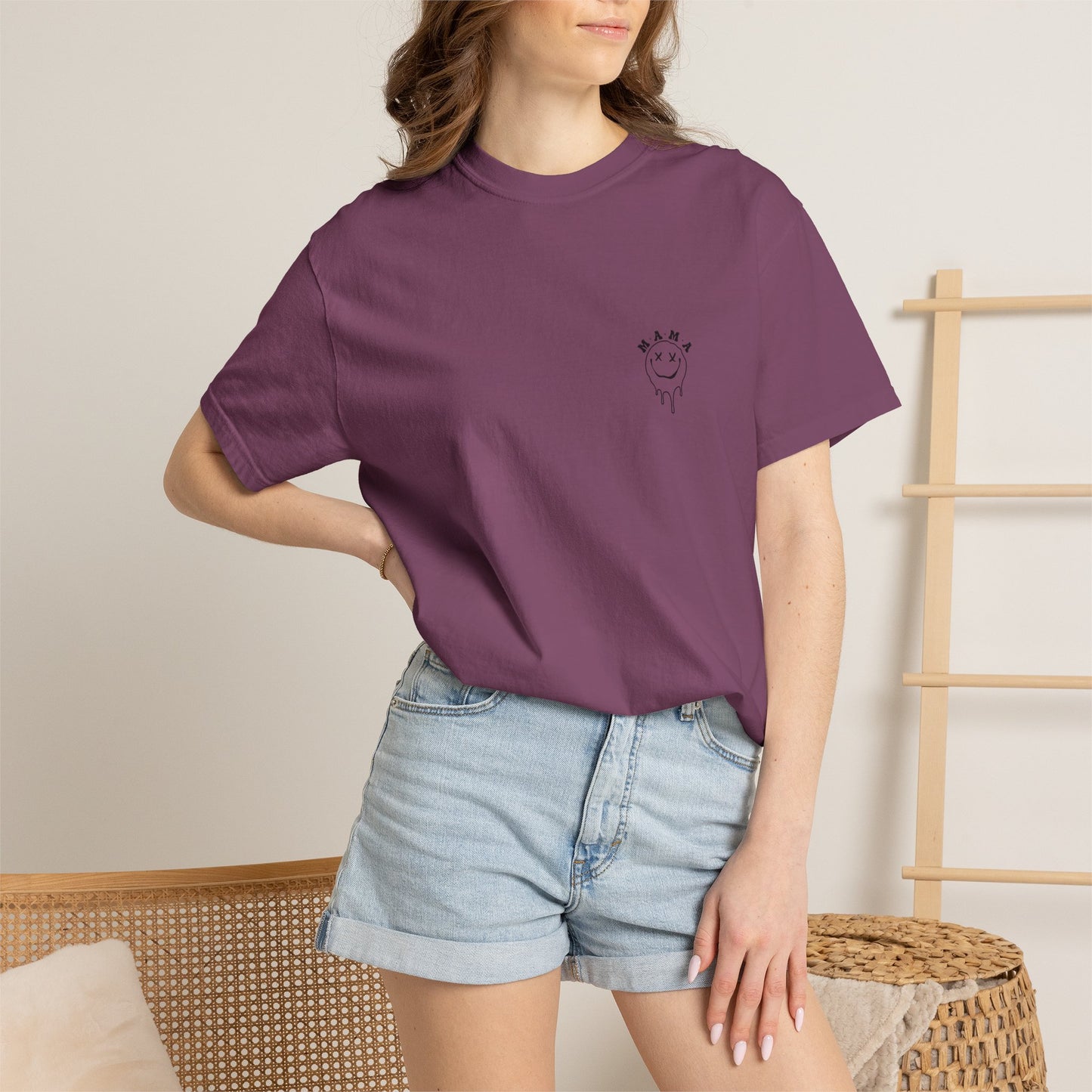 Weird Moms Build Character T‑Shirt — Retro Graphic Mom Tee