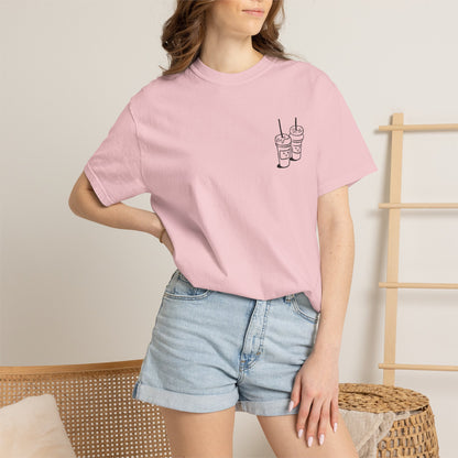 T‑Shirt — "Coffee Because Adulting Is Hard" Graphic Tee