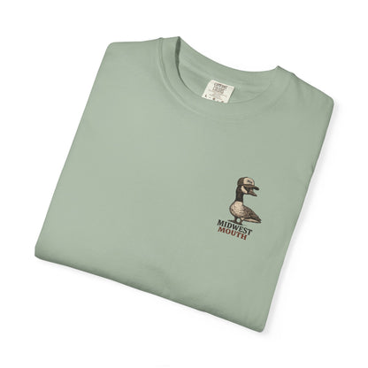 Vintage Farm Truck T-Shirt — Rustic Pickup & Grain Silo Design