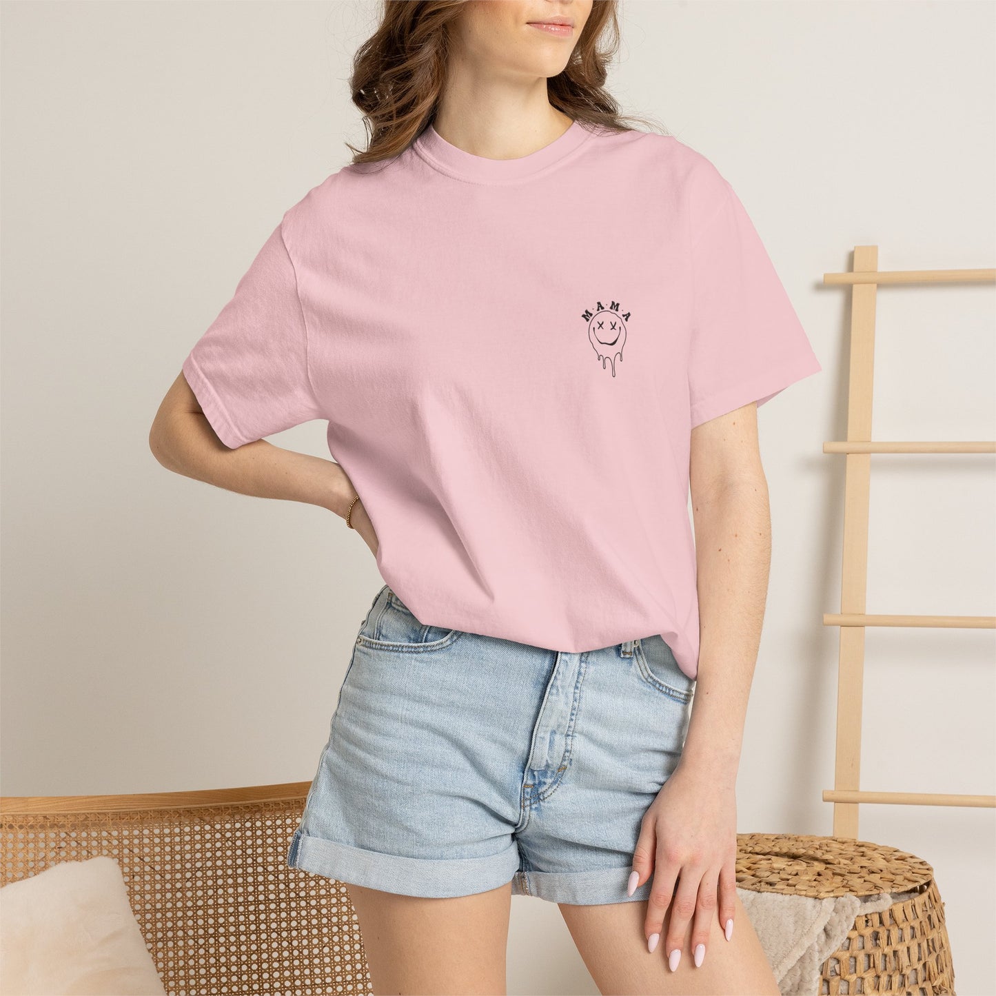 Weird Moms Build Character T‑Shirt — Retro Graphic Mom Tee