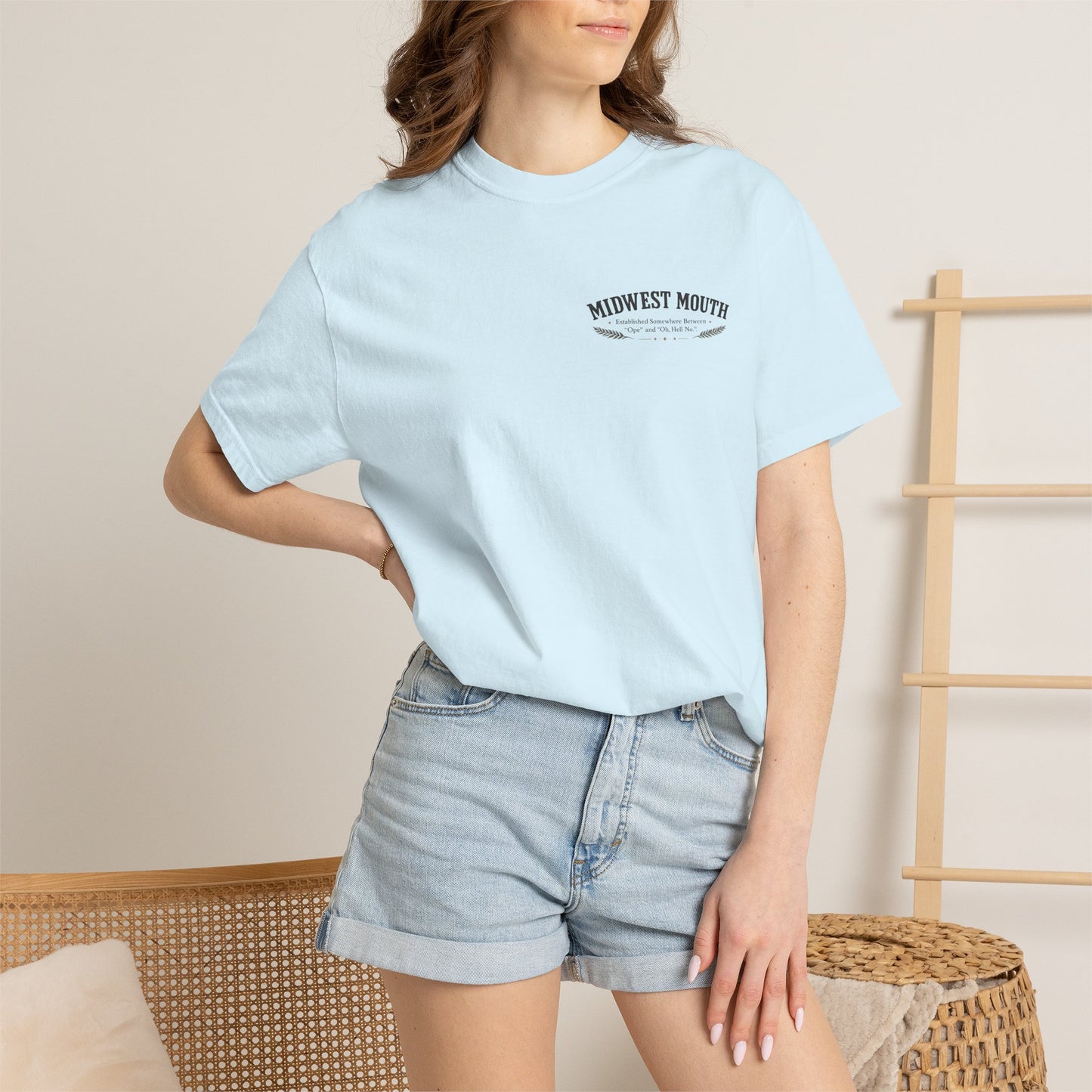 Midwest T-Shirt — 'The Midwest' Vintage Garment-Dyed Tee