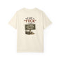 Feral Raccoon Graphic Tee – “I Say ‘Fuck’ a Lot” Vintage-Style T-Shirt
