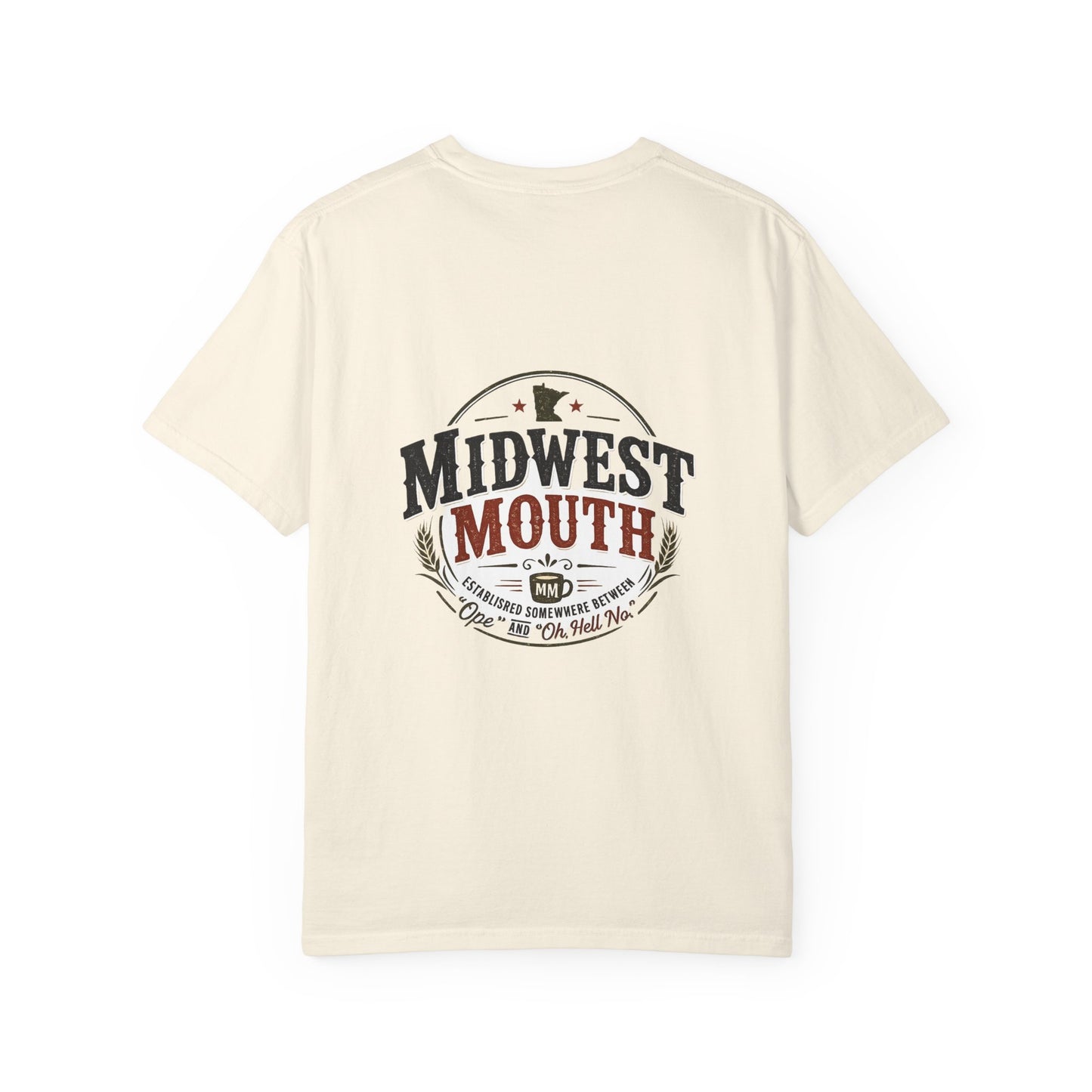 Midwest Mouth Graphic T-Shirt — Vintage State Pride Tee