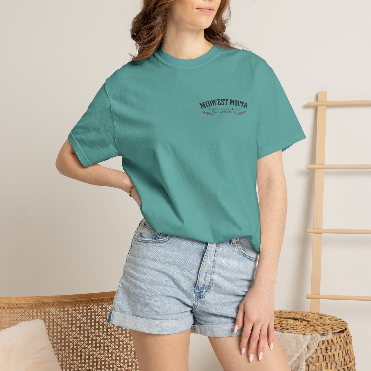 Midwest T-Shirt — 'The Midwest' Vintage Garment-Dyed Tee
