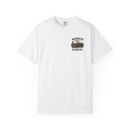 Midwest Nice T-Shirt - "Midwest Nice: Sweet as Pie" Retro Cabin Graphic Tee