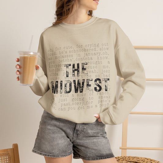 Midwest Distressed Crewneck Sweatshirt