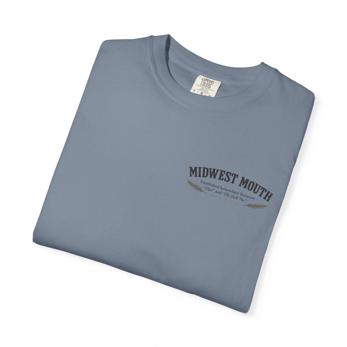 Midwest T-Shirt — 'The Midwest' Vintage Garment-Dyed Tee