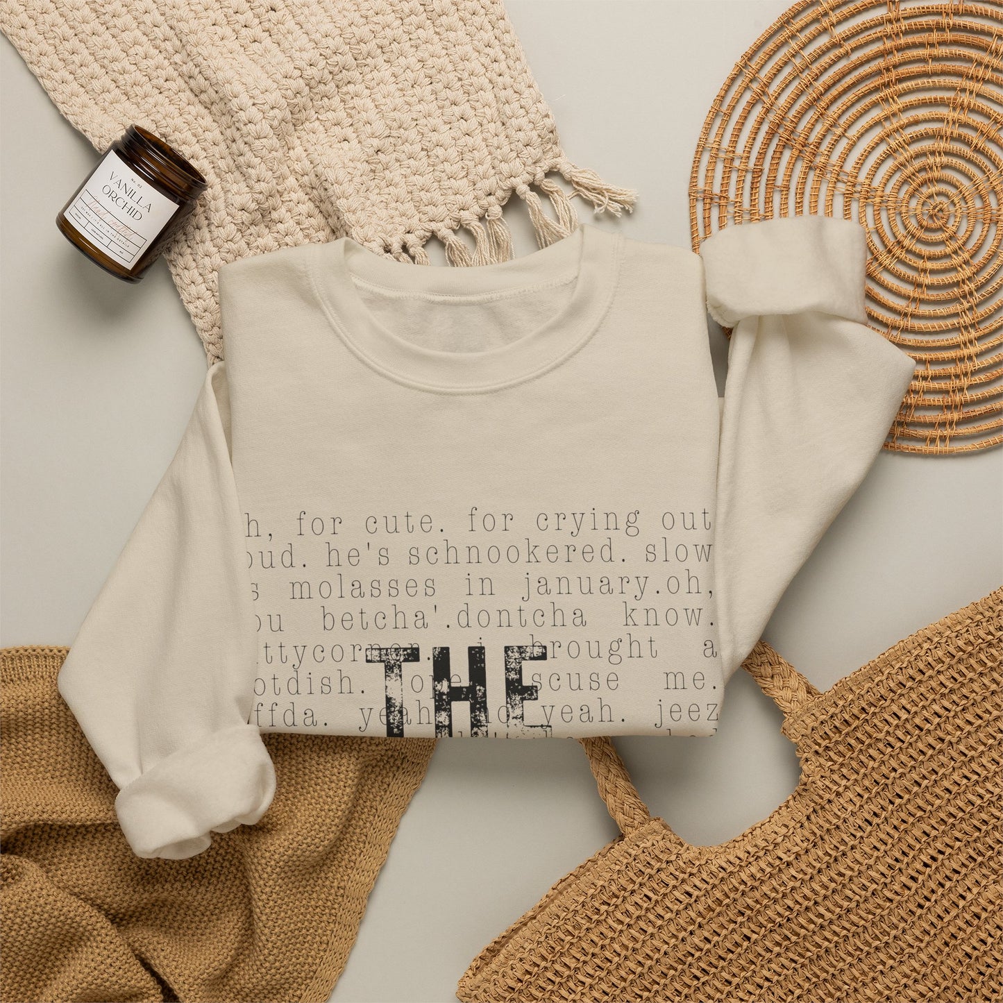 Midwest Distressed Crewneck Sweatshirt