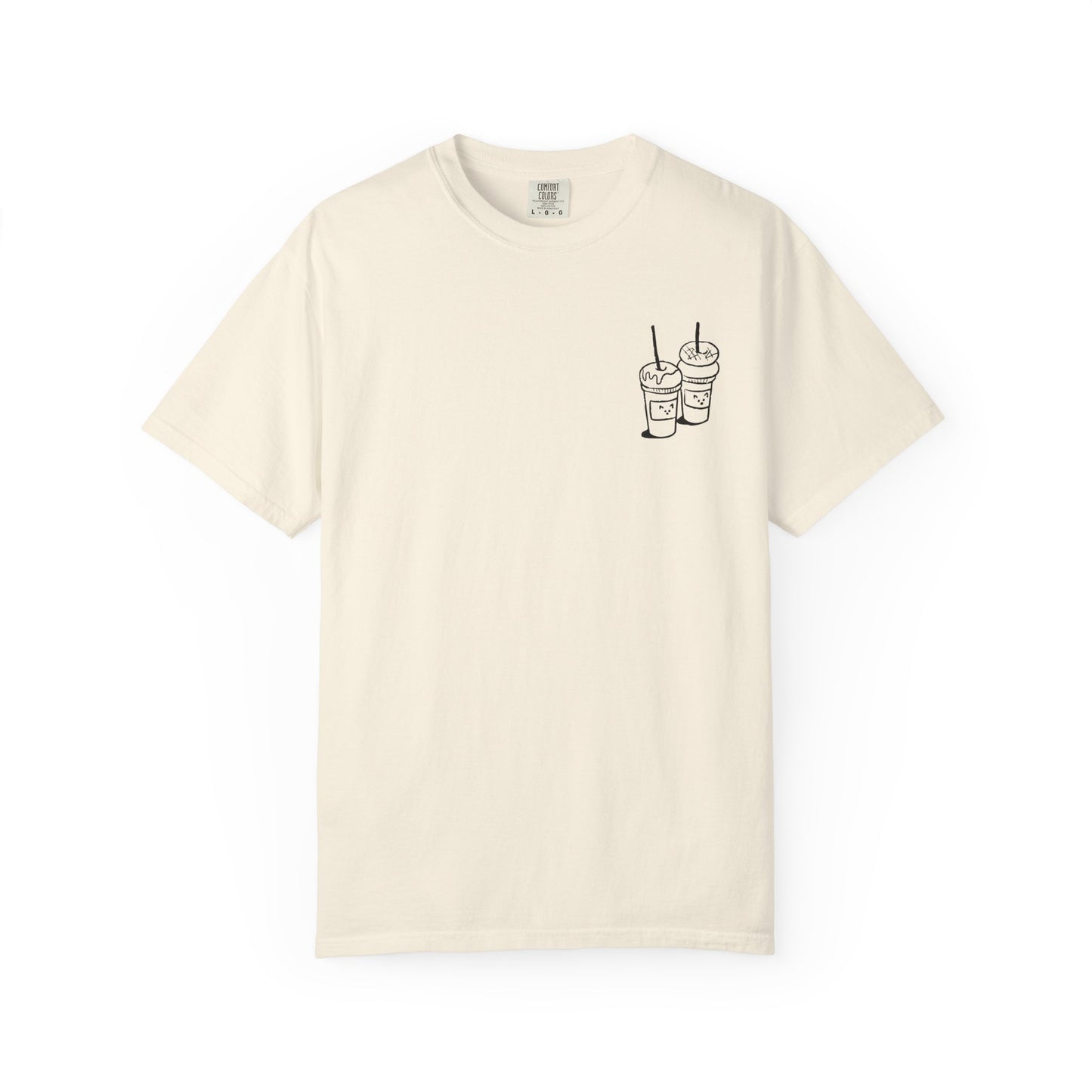 T‑Shirt — "Coffee Because Adulting Is Hard" Graphic Tee