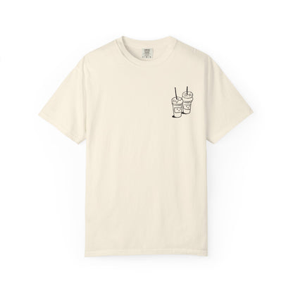 T‑Shirt — "Coffee Because Adulting Is Hard" Graphic Tee