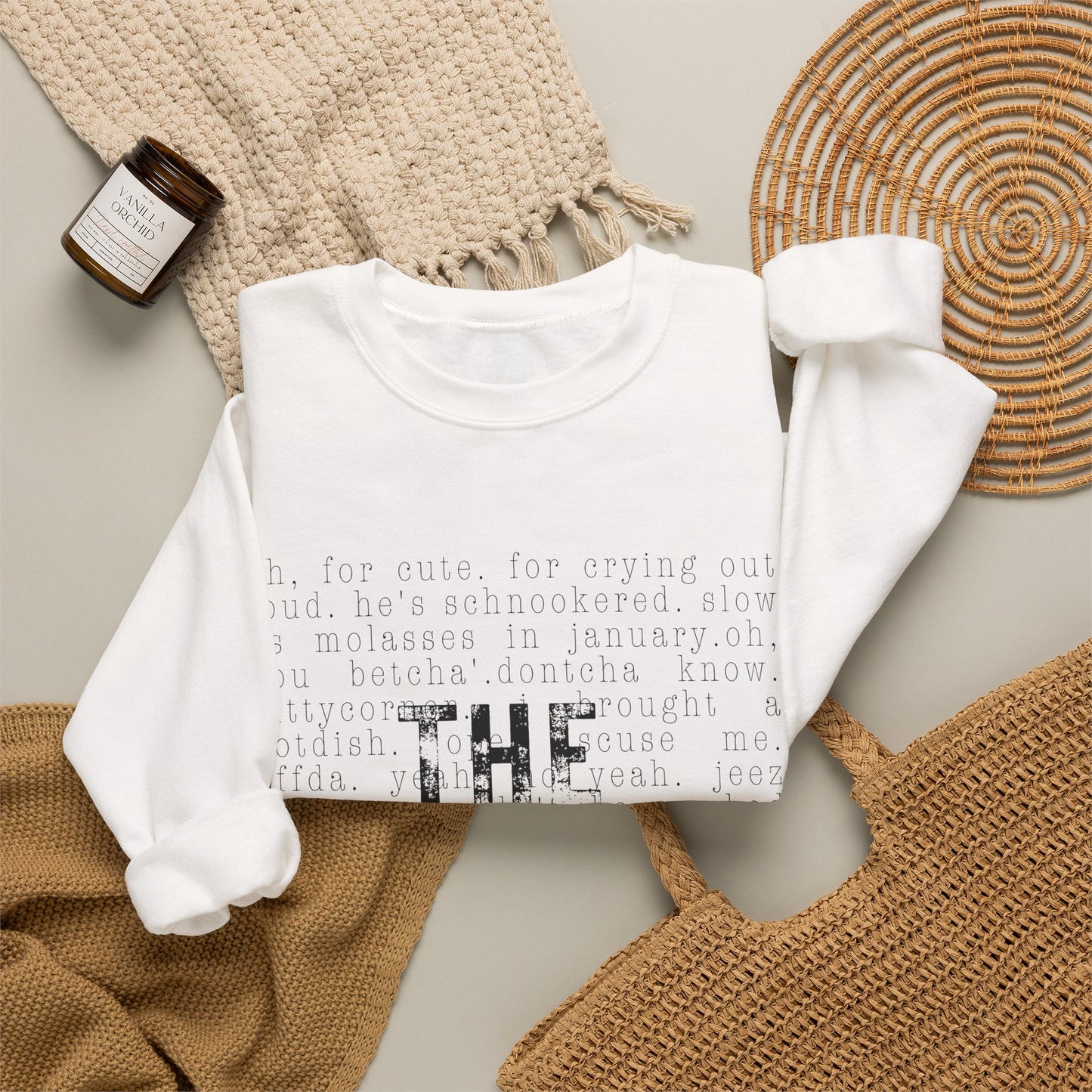 Midwest Distressed Crewneck Sweatshirt