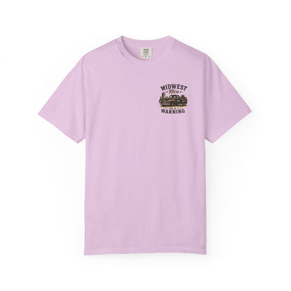 Midwest Nice T-Shirt - "Midwest Nice: Sweet as Pie" Retro Cabin Graphic Tee
