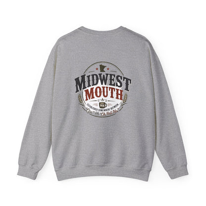Midwest Mouth Crewneck Sweatshirt – Retro Midwest Logo Pullover