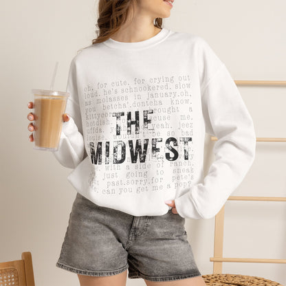 Midwest Distressed Crewneck Sweatshirt