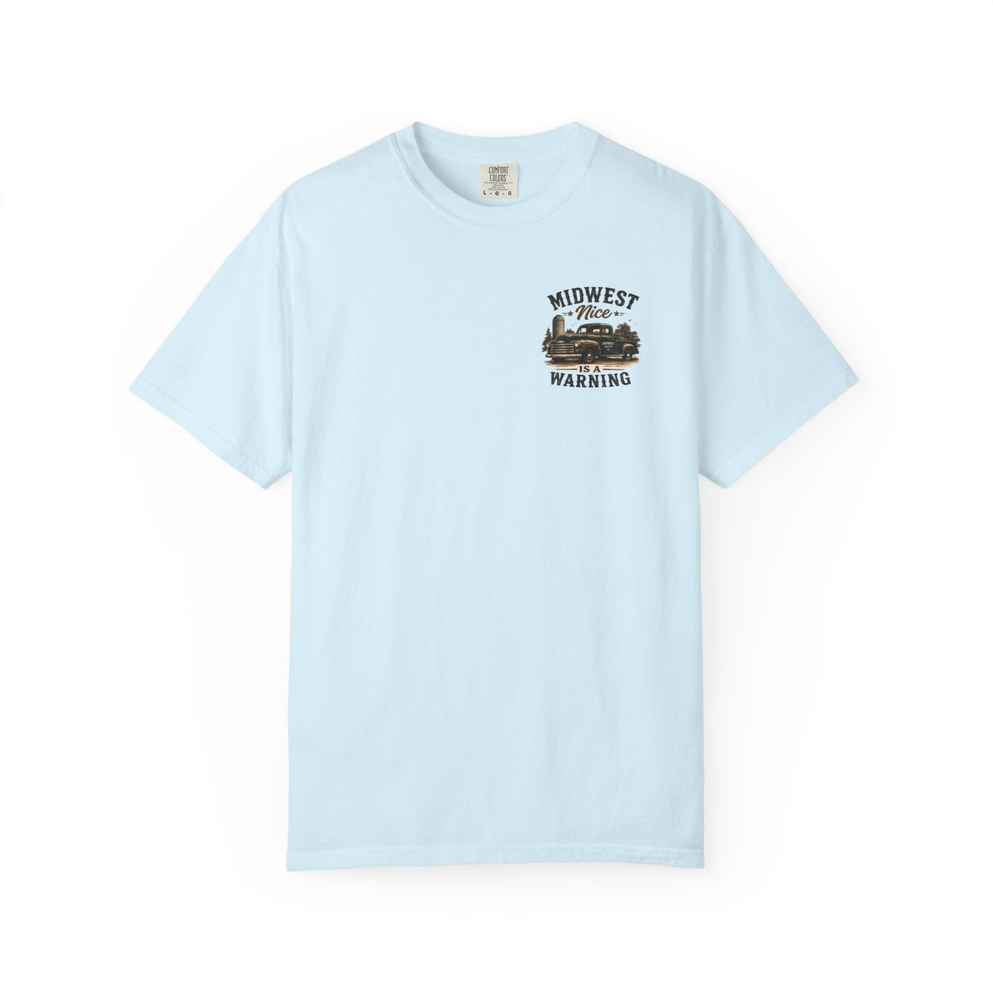 Midwest Nice T-Shirt - "Midwest Nice: Sweet as Pie" Retro Cabin Graphic Tee