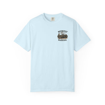 Midwest Nice T-Shirt - "Midwest Nice: Sweet as Pie" Retro Cabin Graphic Tee