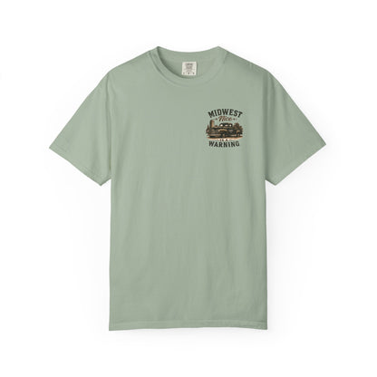 Midwest Nice T-Shirt - "Midwest Nice: Sweet as Pie" Retro Cabin Graphic Tee