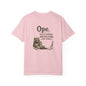 Ope. That’s Enough Socializing Tee — Relaxed Raccoon Graphic T-Shirt